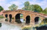 25 - Pershore Old Bridge - Watercolour - Barbara Hilton.JPG